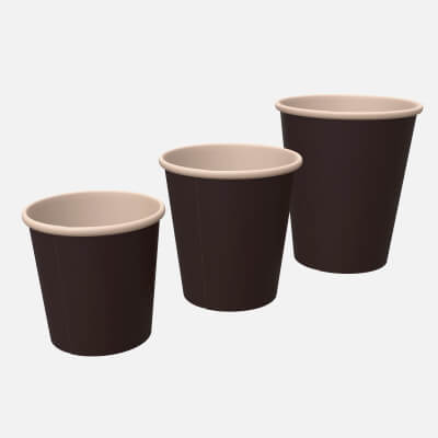 Recycled Small Paper Coffee Espresso Cups