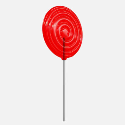 Red Big Candy Lollipop