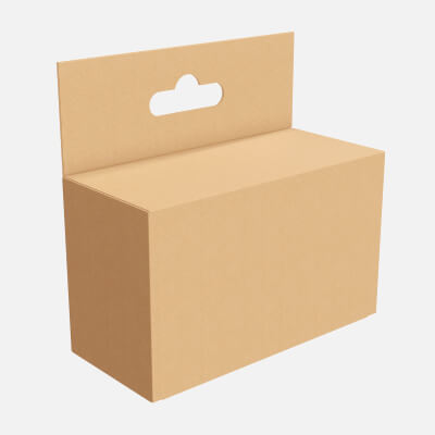 Retail Hanging Cardboard Box 01