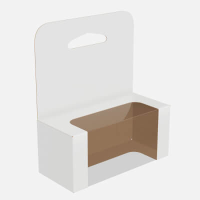 Retail Hanging Cardboard Display Box 01