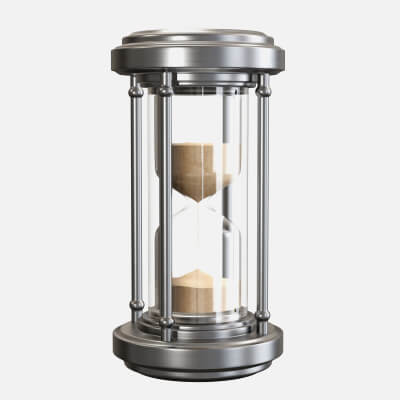 Sandglass Hourglass Egg Sand Timer Clock 07 V2