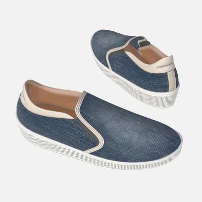 Shoes Denim 01