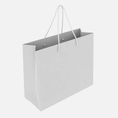 White Paper Bag