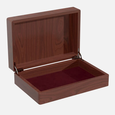 Wood Box Opened
