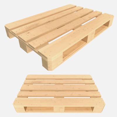 Wood Euro Pallet