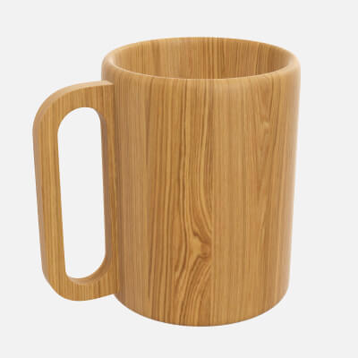 Wooden Mug Big Tableware