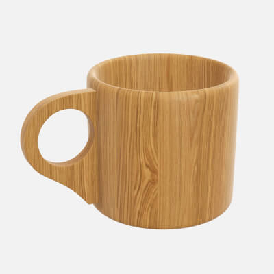 Wooden Mug Tableware