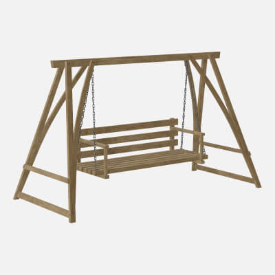 Wooden Swing