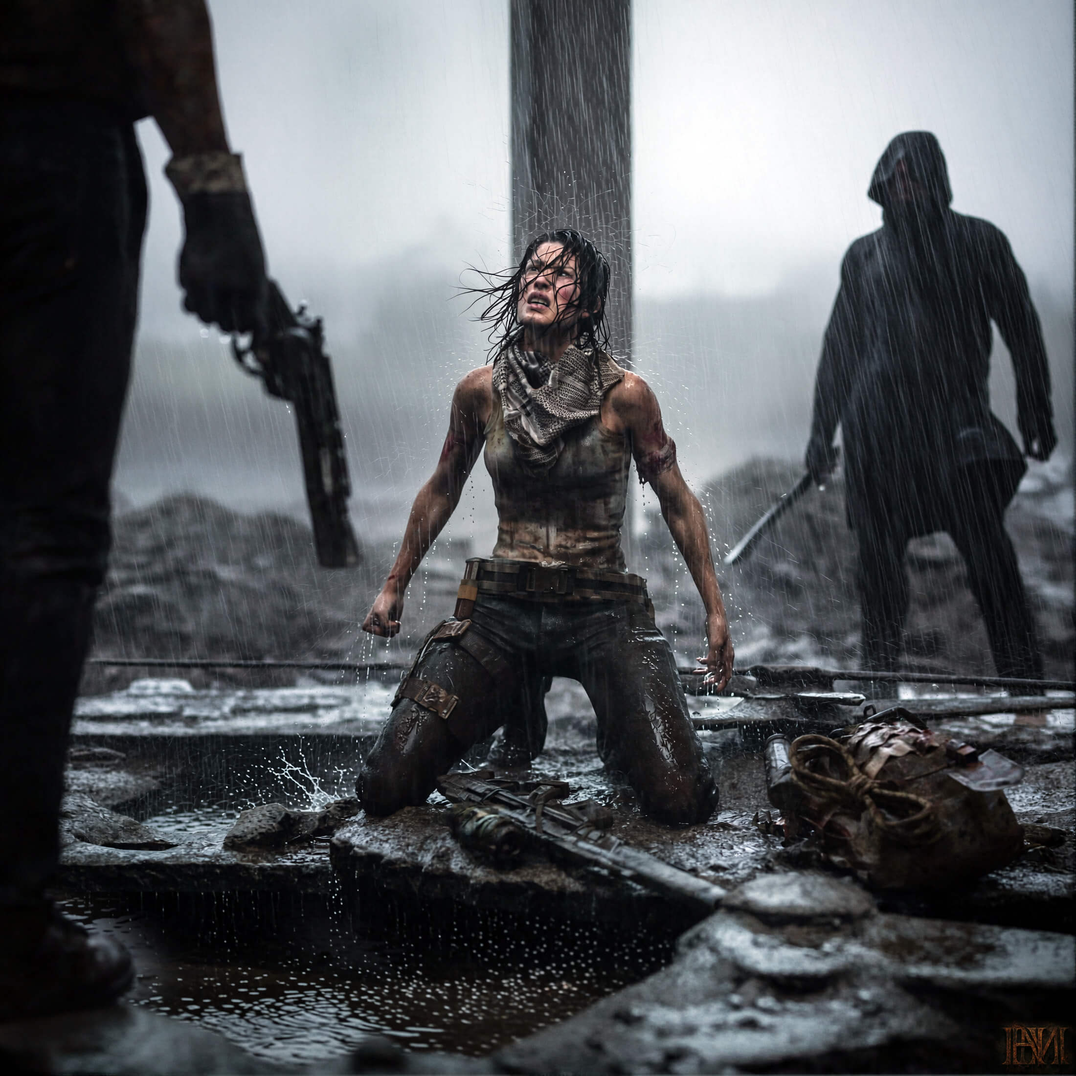 The End of the Road 3D Render, Digital Artwork by hugomorate