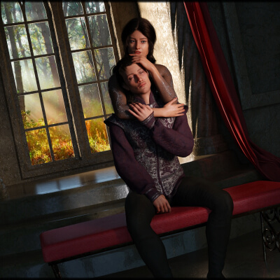 Her Safe Haven 2 3D Wallpaper