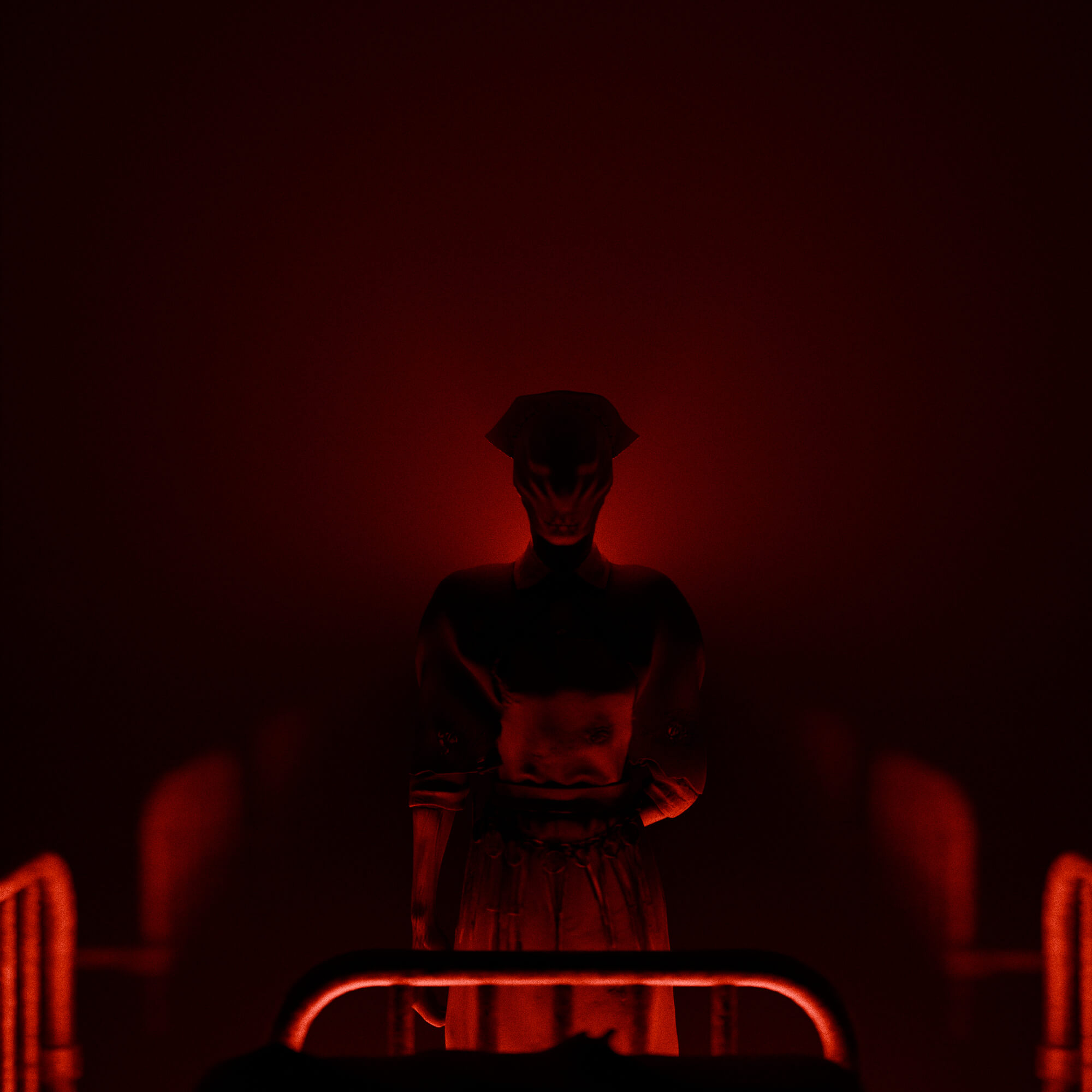 The Night Sister 3D Render, Digital Artwork by IbrahimAlrashed