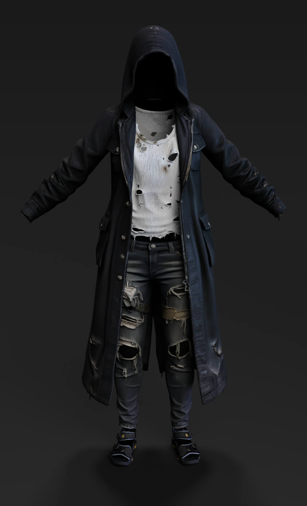 IDM Neon Syndicate Sniper - Daz Content by IDM Design Mode