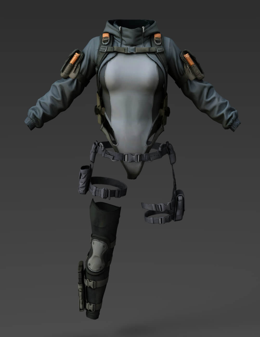 IDM Tactical Harness G8f Daz Content