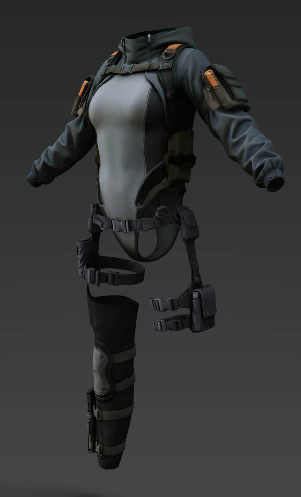 IDM Tactical Harness G8f Daz Content