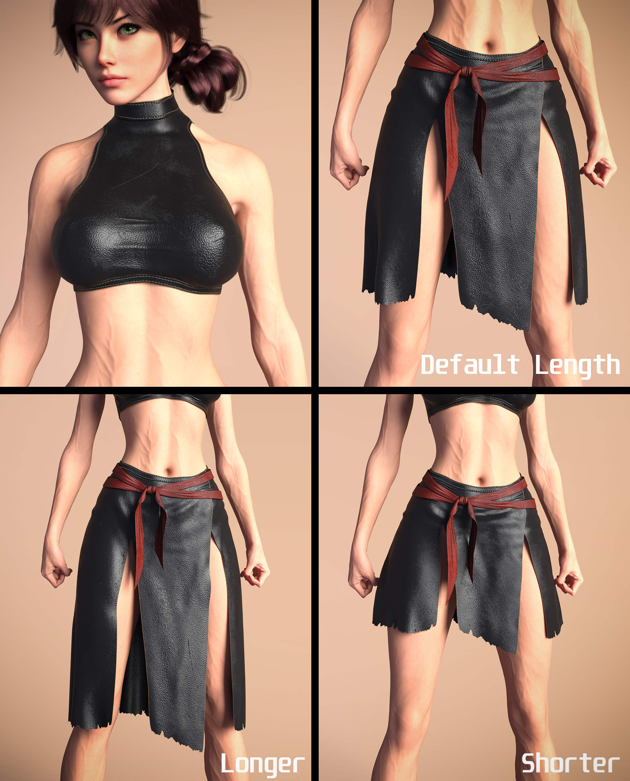 IIIDM dForce Kunoichi Outfit for G8F and G9 Daz Content