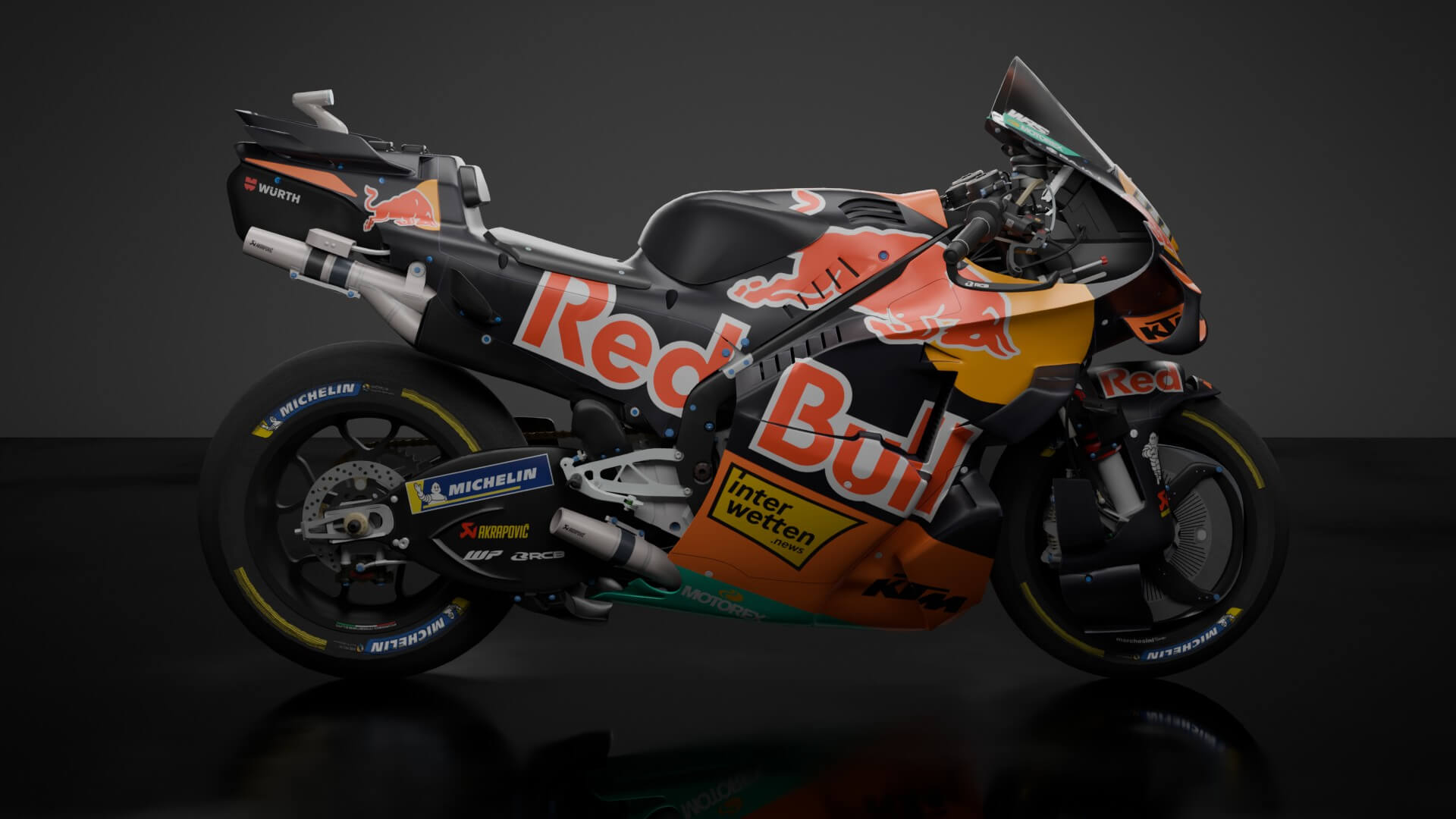 Brad Binder KTM RC16 Factory Racing MotoGP 2026 3D Model