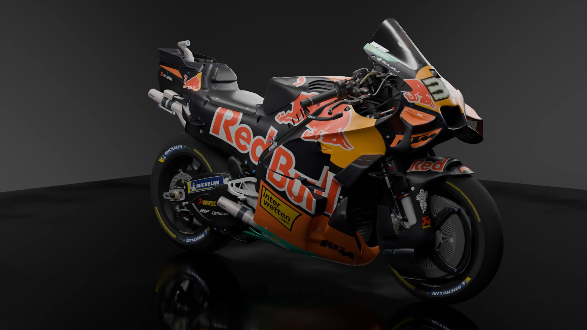 Brad Binder KTM RC16 Factory Racing MotoGP 2026 3D Model