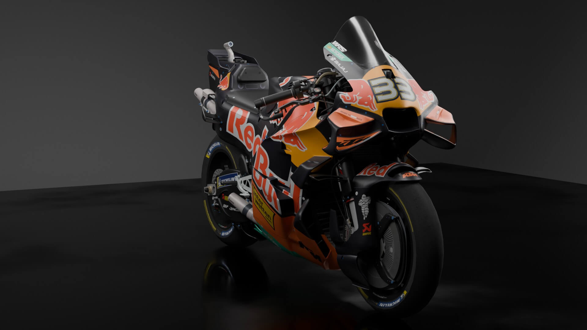 Brad Binder KTM RC16 Factory Racing MotoGP 2026 3D Model