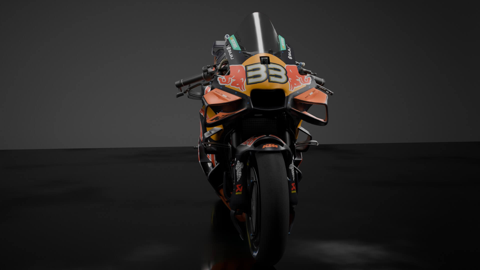 Brad Binder KTM RC16 Factory Racing MotoGP 2026 3D Model