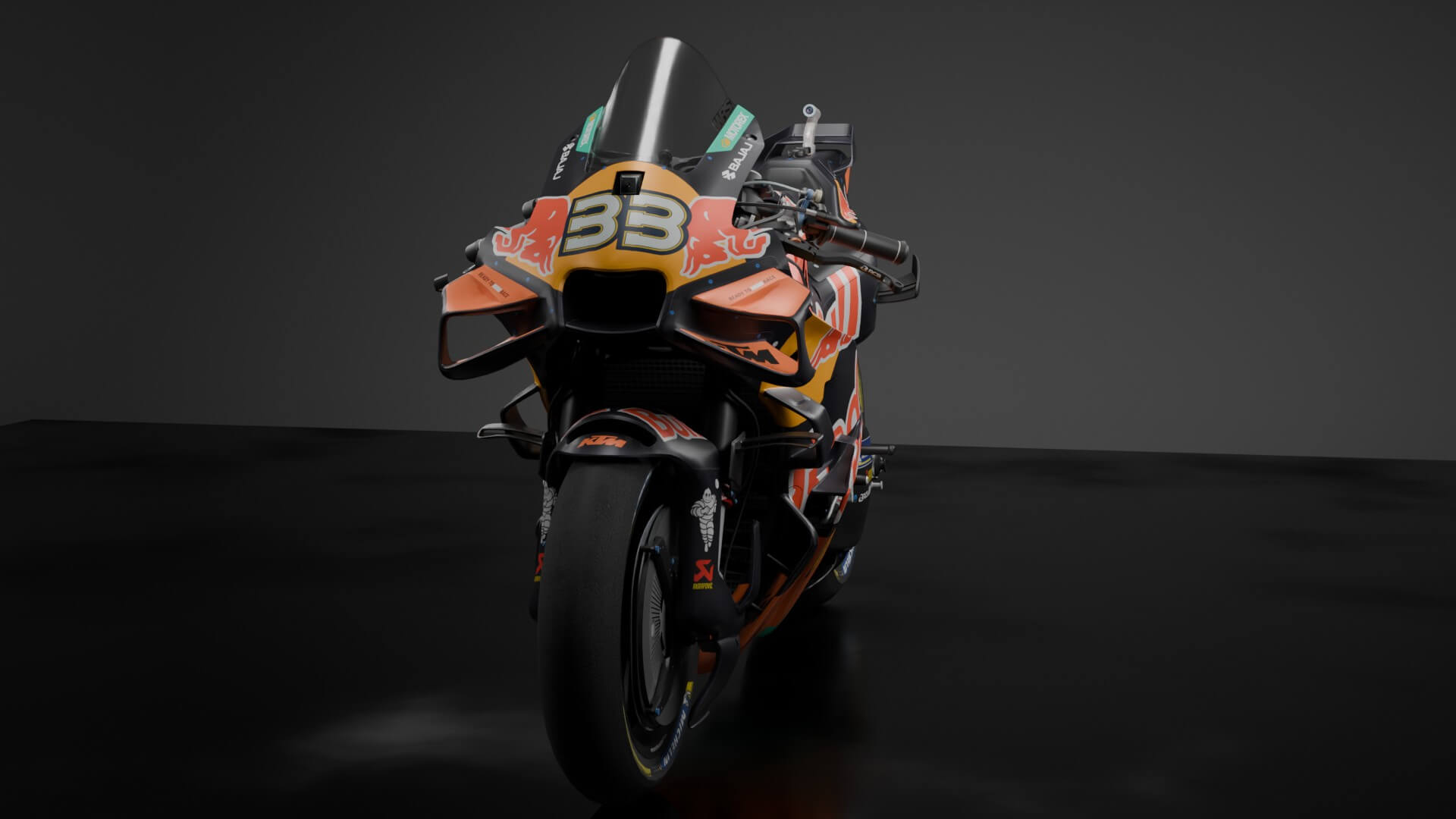 Brad Binder KTM RC16 Factory Racing MotoGP 2026 3D Model