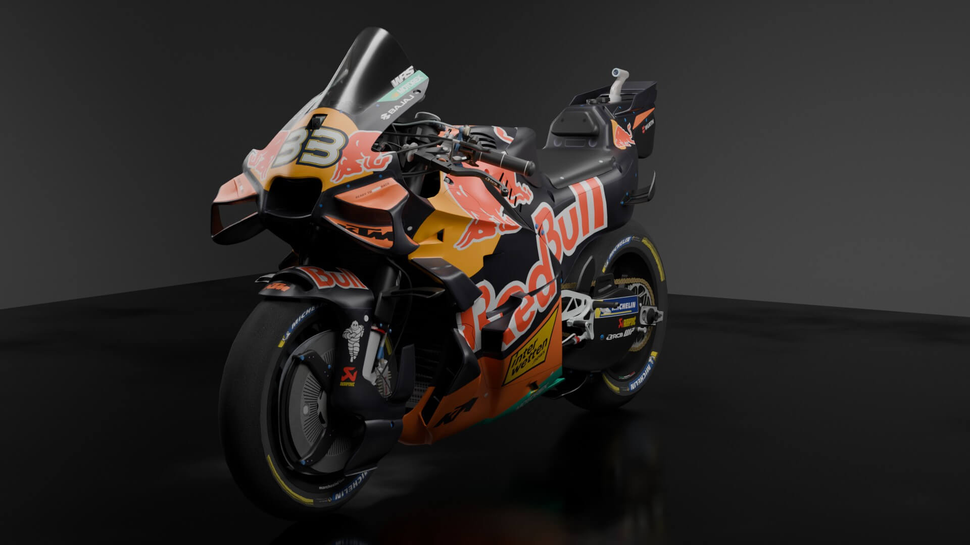 Brad Binder KTM RC16 Factory Racing MotoGP 2026 3D Model