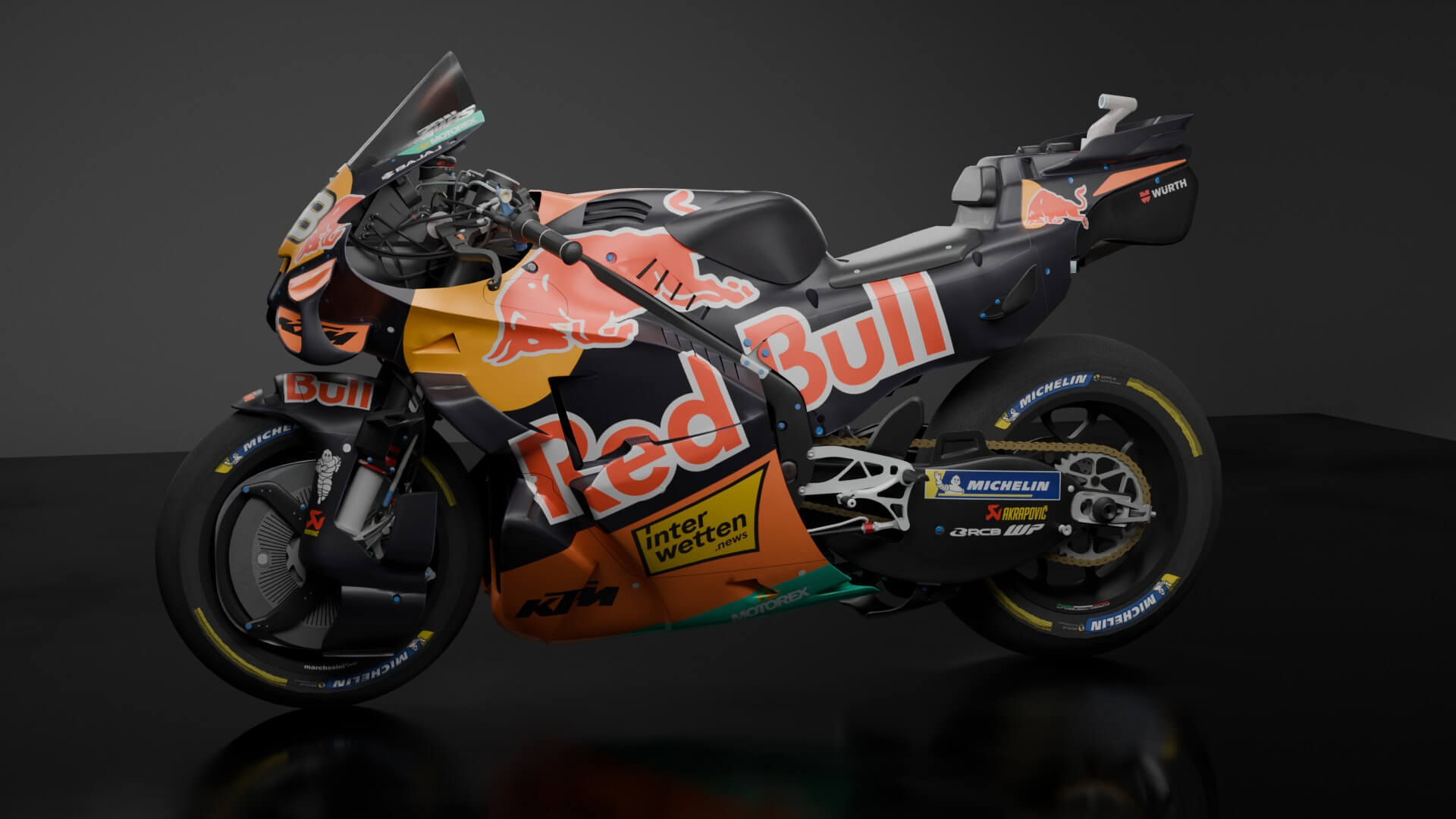 Brad Binder KTM RC16 Factory Racing MotoGP 2026 3D Model