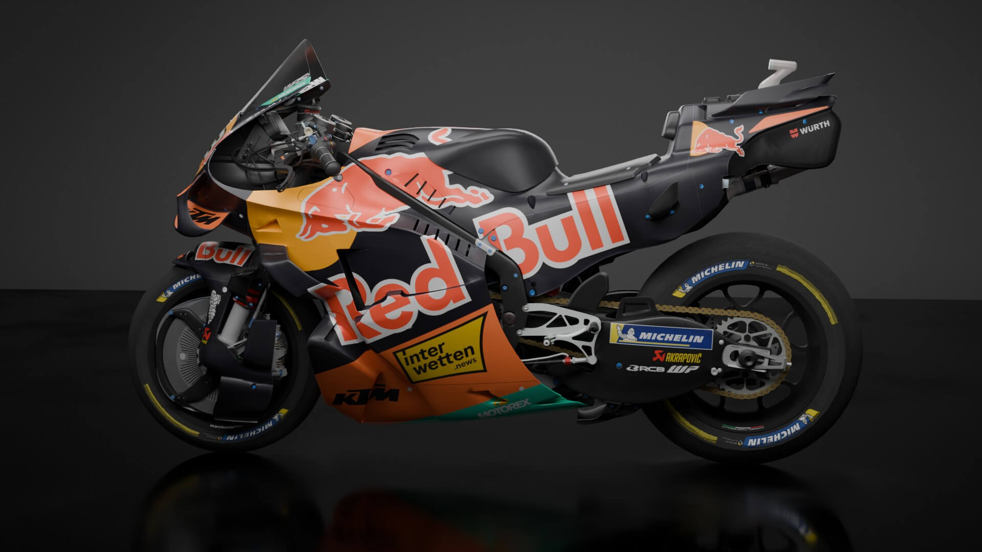 Brad Binder KTM RC16 Factory Racing MotoGP 2026 3D Model