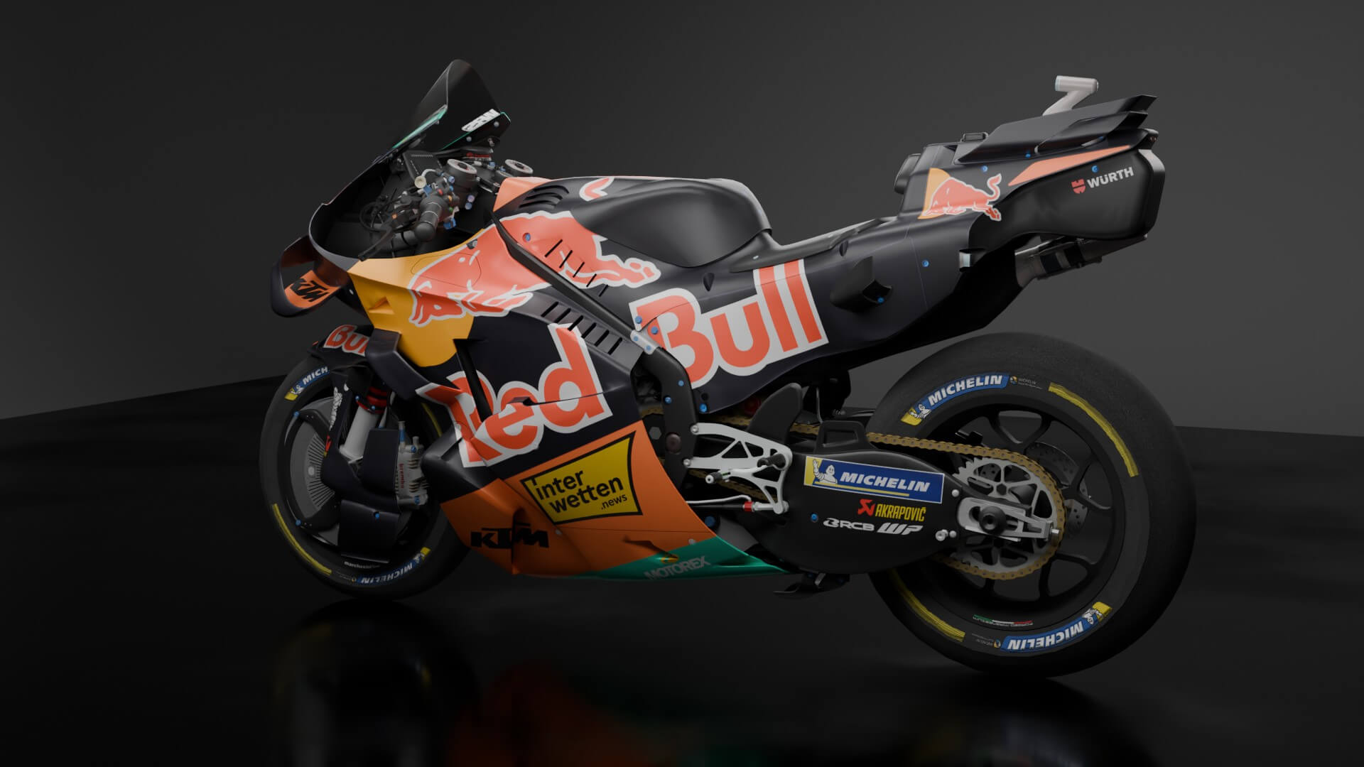 Brad Binder KTM RC16 Factory Racing MotoGP 2026 3D Model