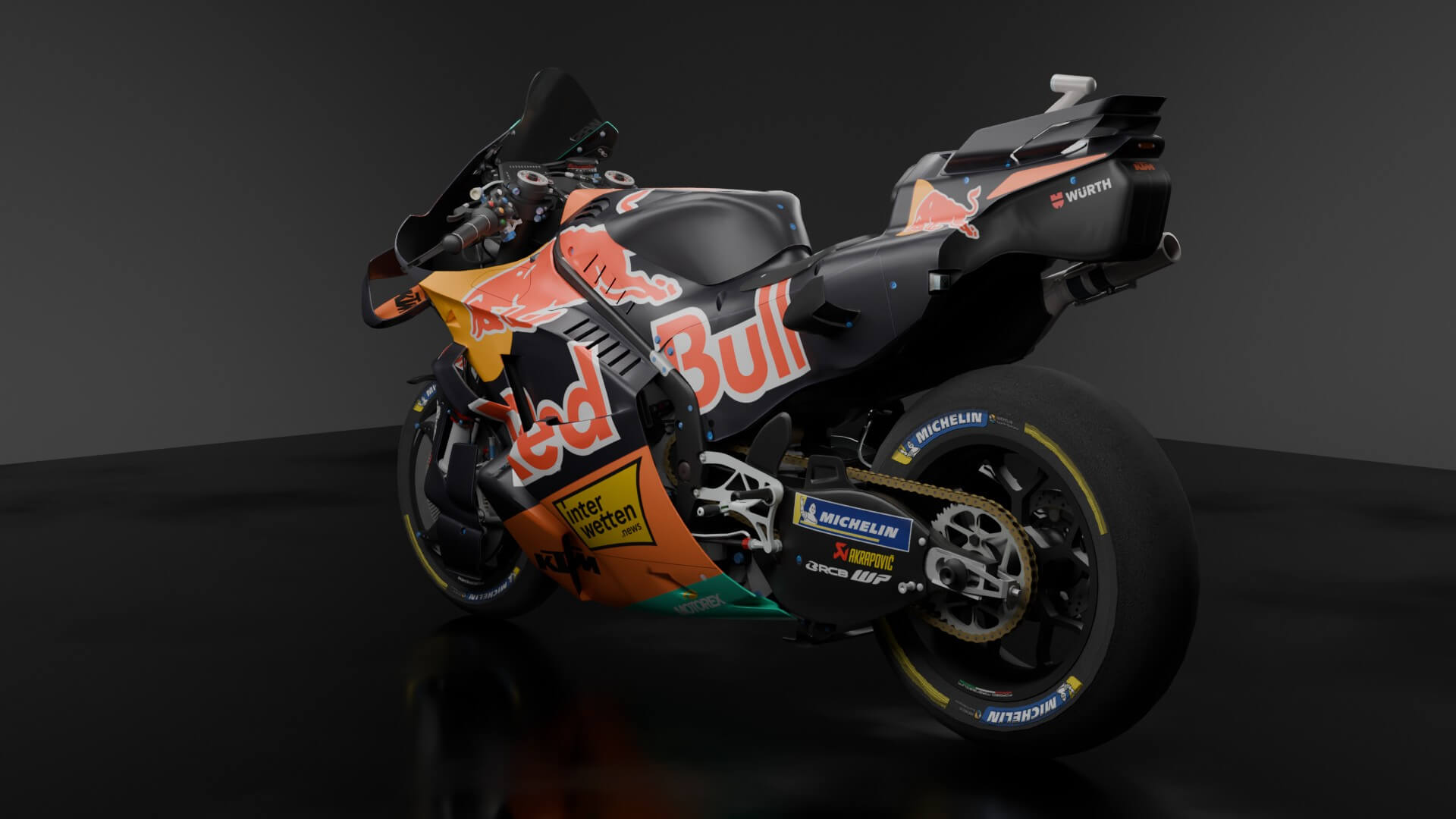 Brad Binder KTM RC16 Factory Racing MotoGP 2026 3D Model