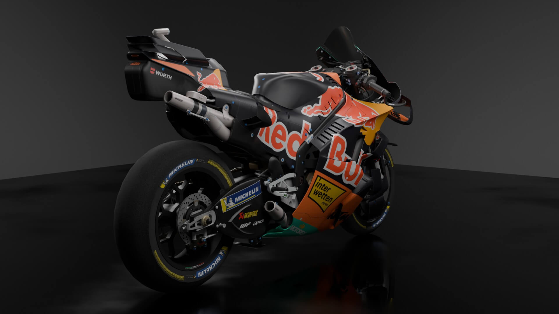 Brad Binder KTM RC16 Factory Racing MotoGP 2026 3D Model