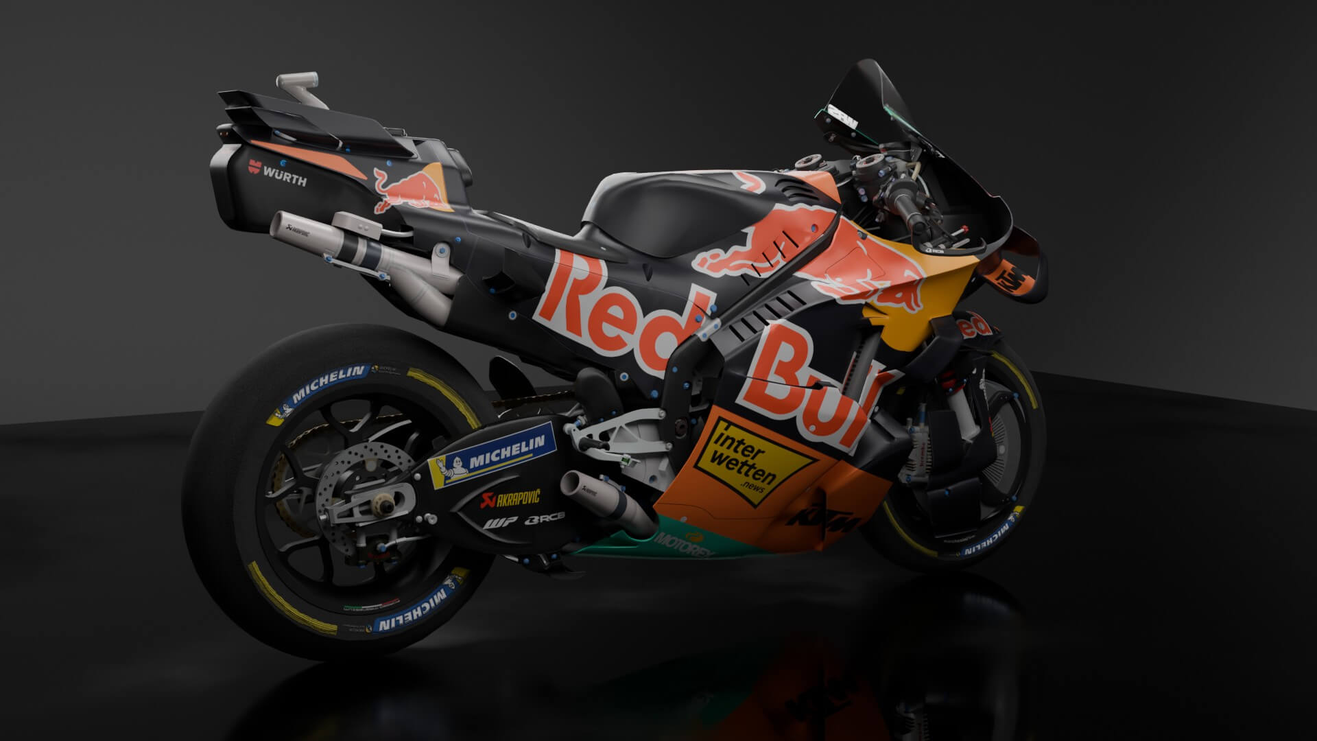 Brad Binder KTM RC16 Factory Racing MotoGP 2026 3D Model