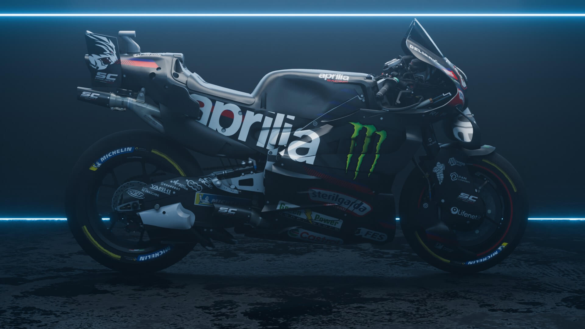 Jorge Martin Aprilia RS-GP Factory Racing MotoGP 2026 3D Model