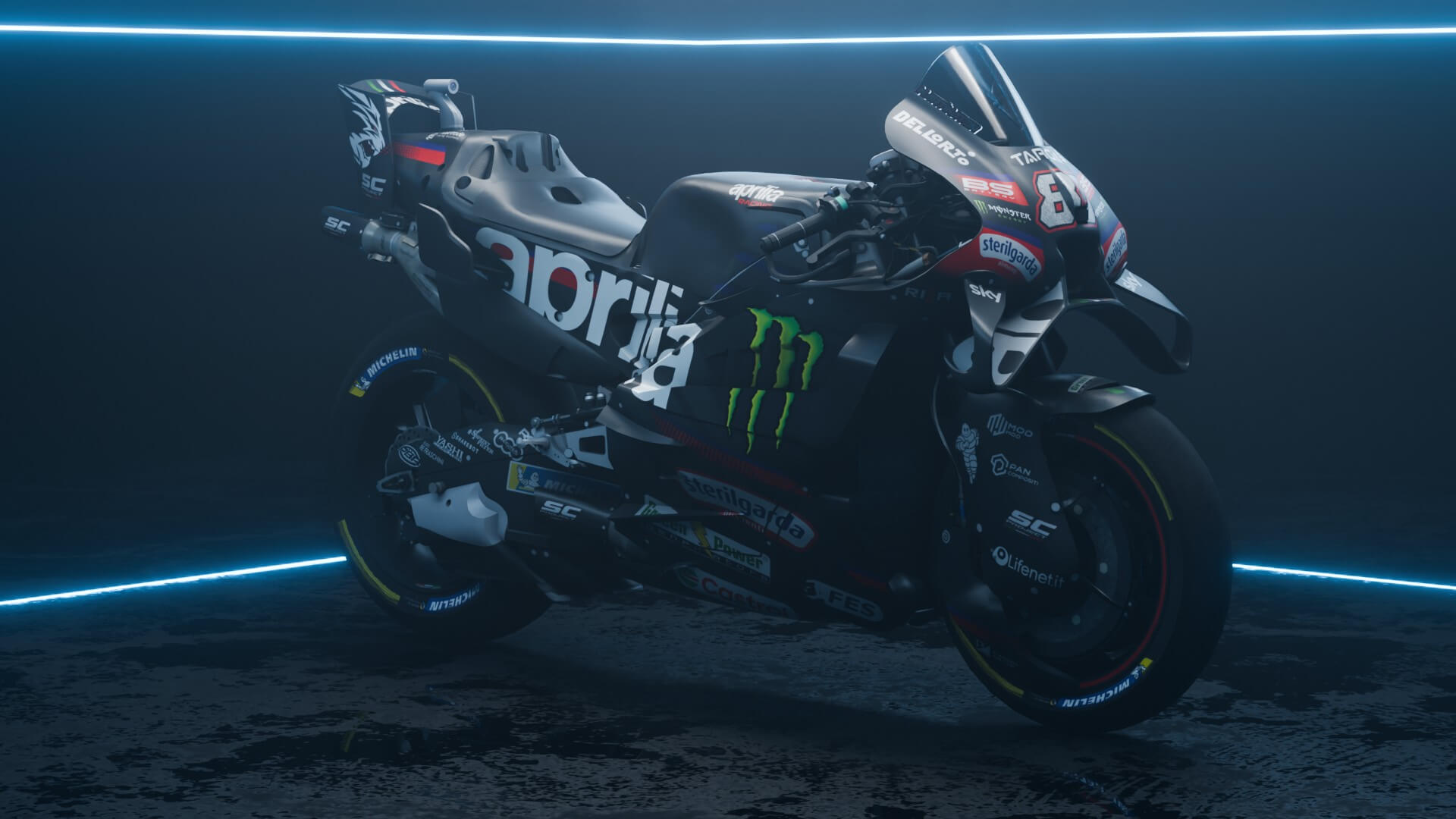 Jorge Martin Aprilia RS-GP Factory Racing MotoGP 2026 3D Model