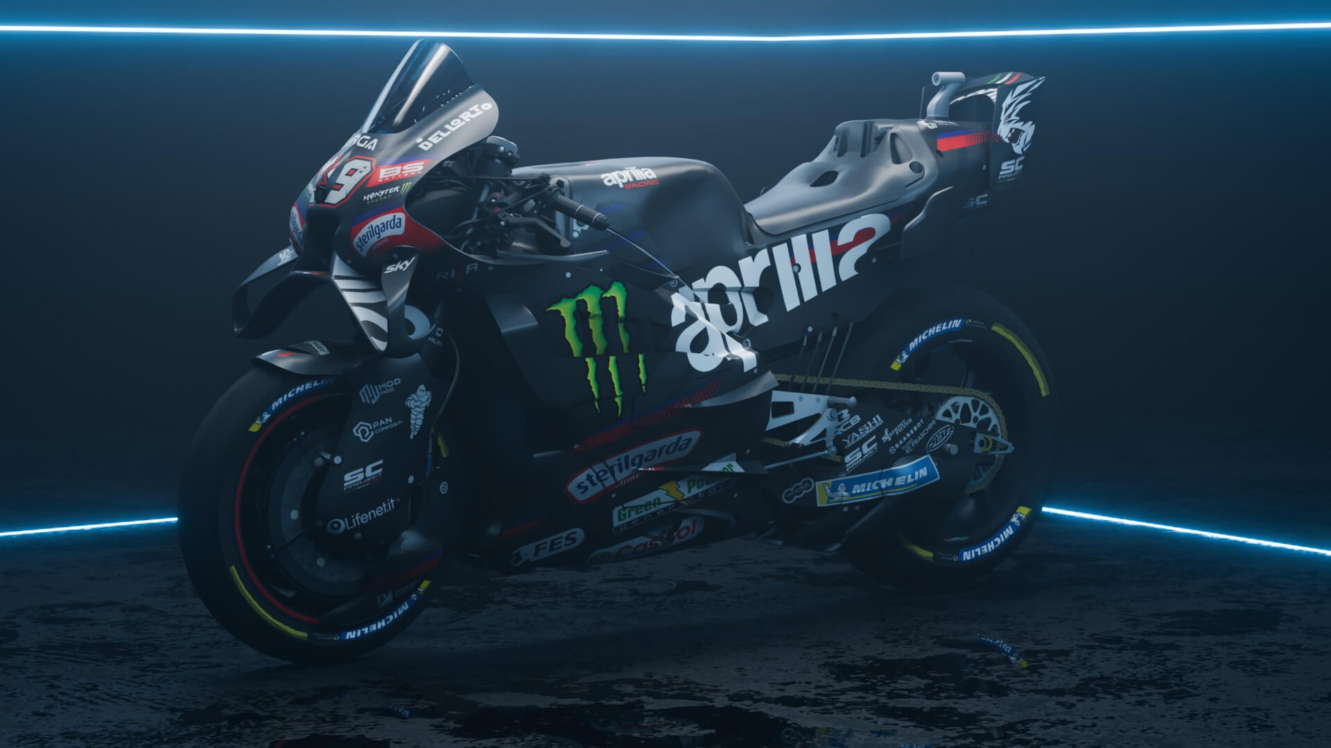 Jorge Martin Aprilia RS-GP Factory Racing MotoGP 2026 3D Model