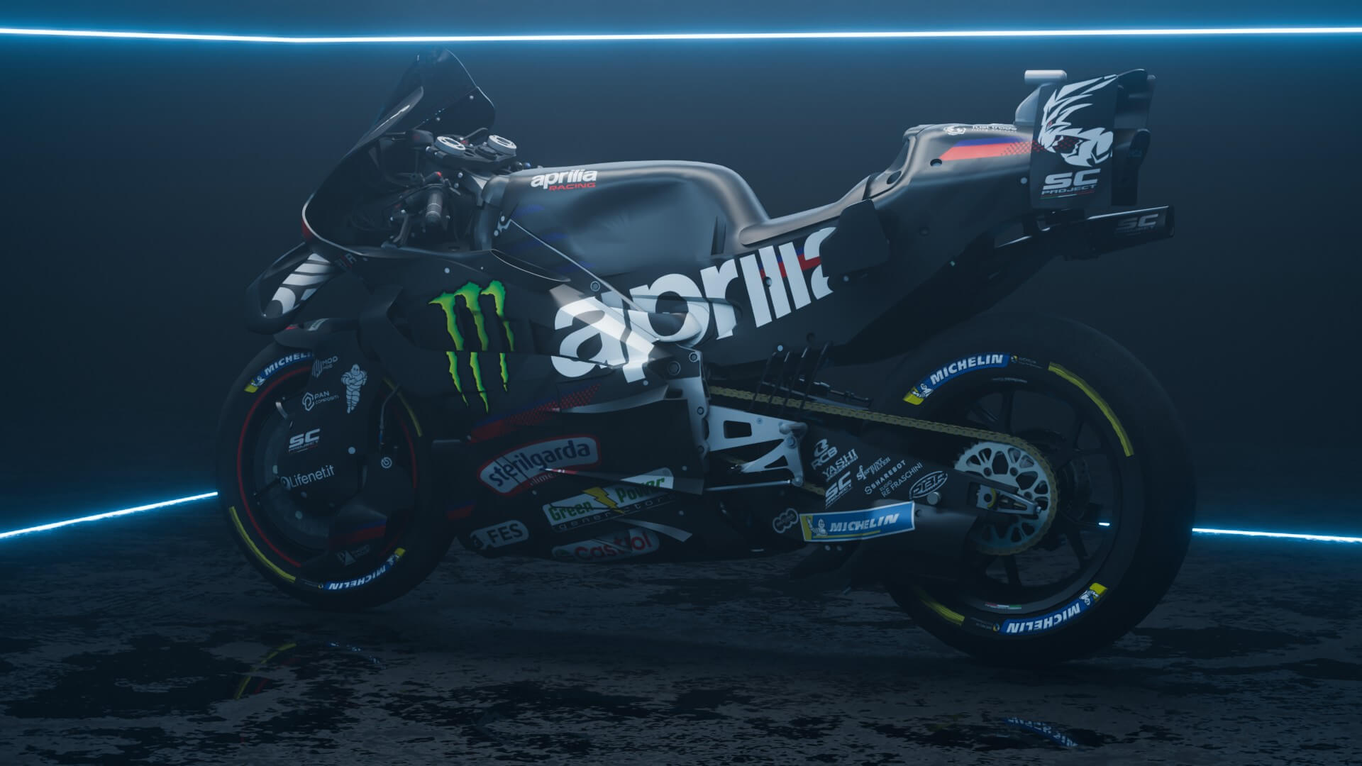 Jorge Martin Aprilia RS-GP Factory Racing MotoGP 2026 3D Model