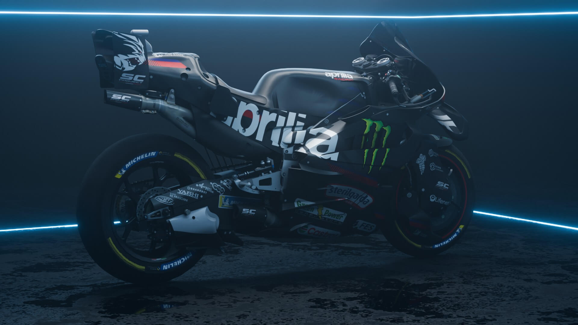 Jorge Martin Aprilia RS-GP Factory Racing MotoGP 2026 3D Model