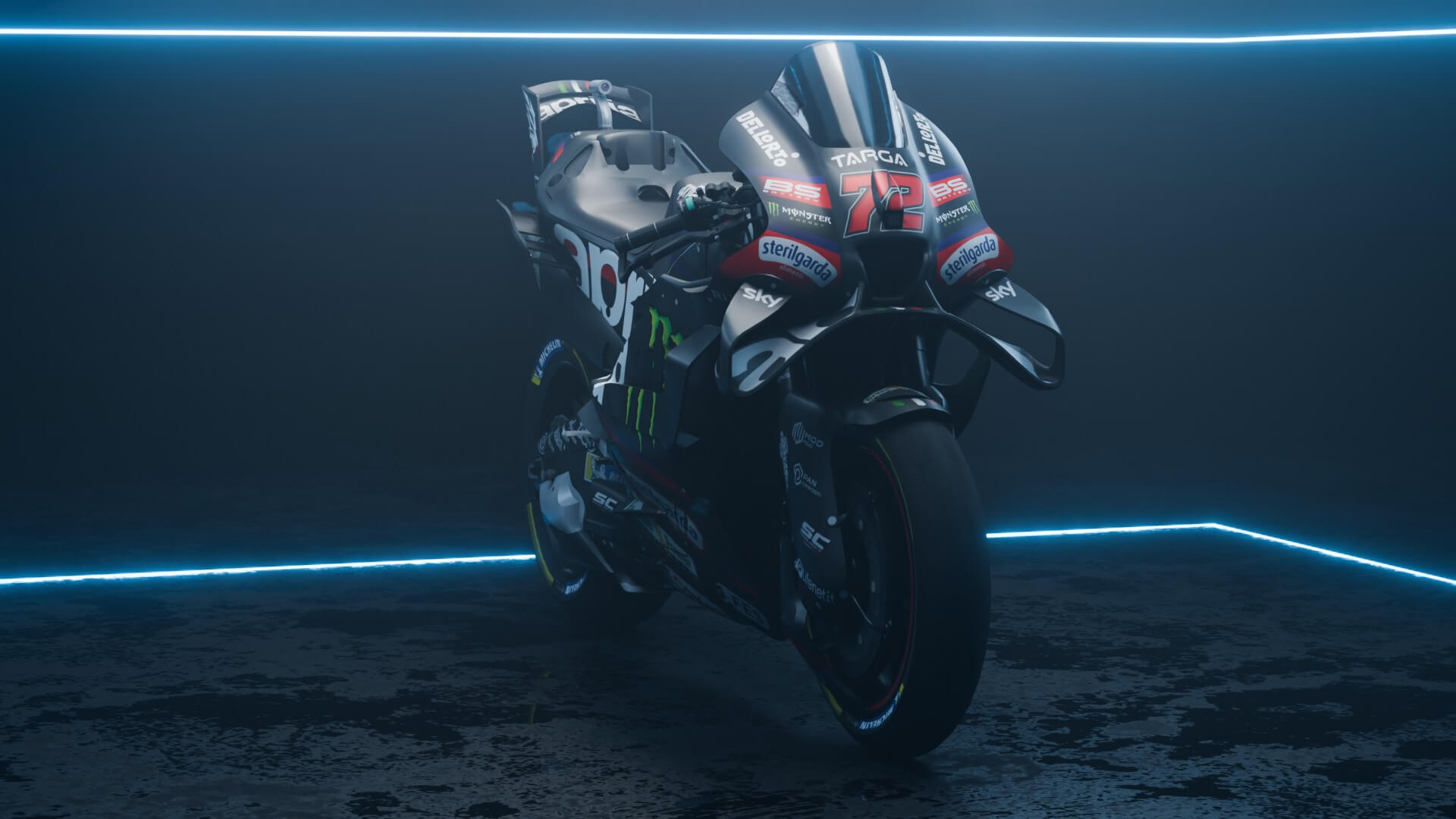 Marco Bezzecchi Aprilia RS-GP Factory Racing MotoGP 2026 3D Model