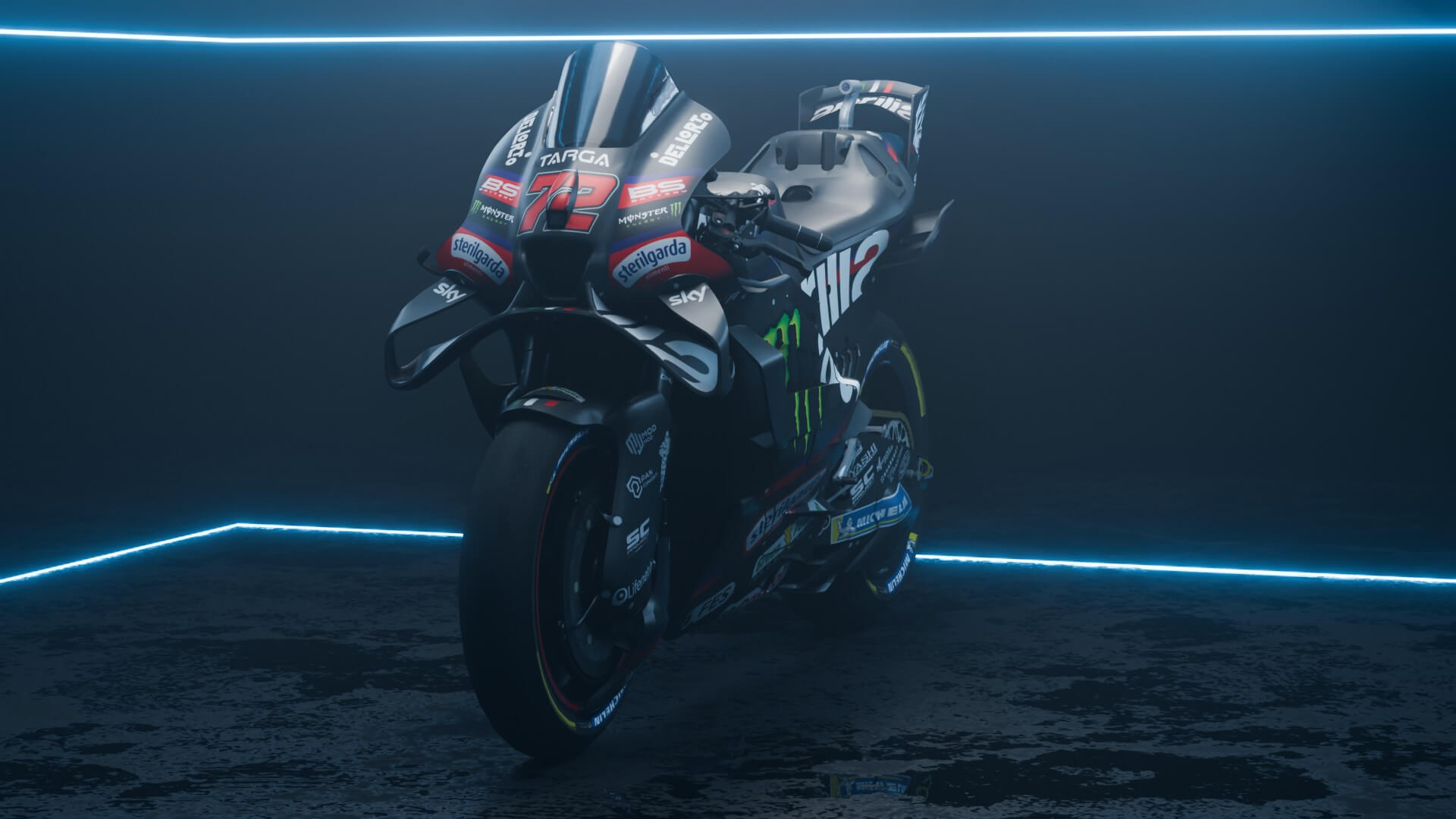 Marco Bezzecchi Aprilia RS-GP Factory Racing MotoGP 2026 3D Model