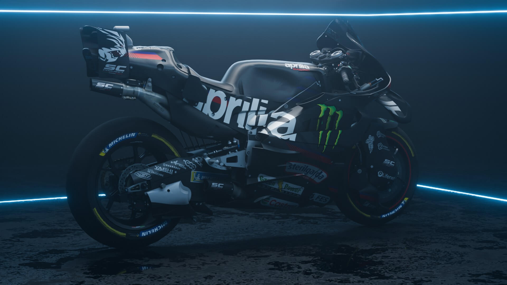 Marco Bezzecchi Aprilia RS-GP Factory Racing MotoGP 2026 3D Model