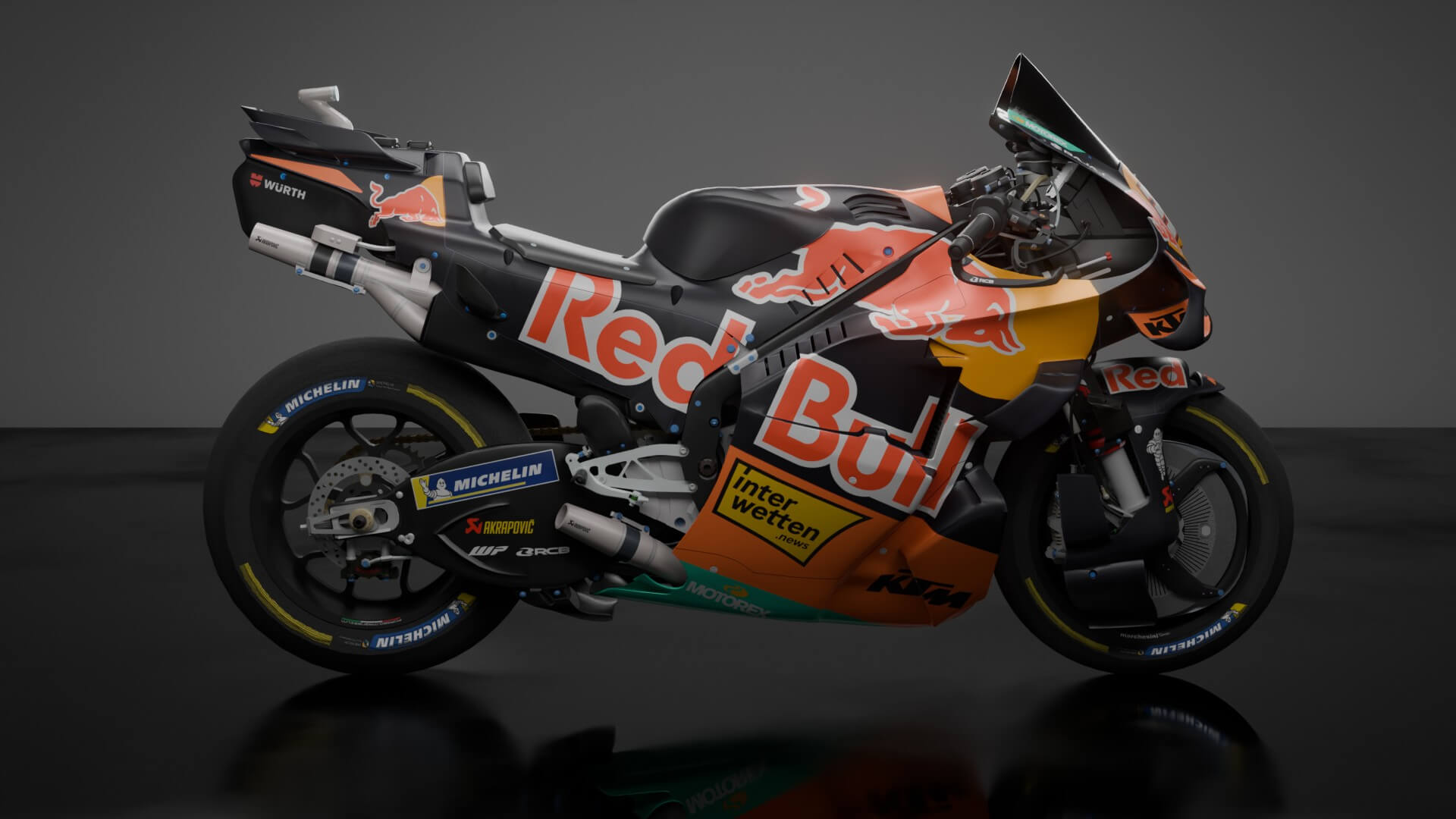 Pedro Acosta KTM RC16 Factory Racing MotoGP 2026 3D Model