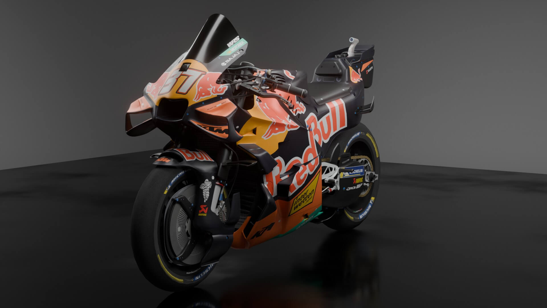 Pedro Acosta KTM RC16 Factory Racing MotoGP 2026 3D Model