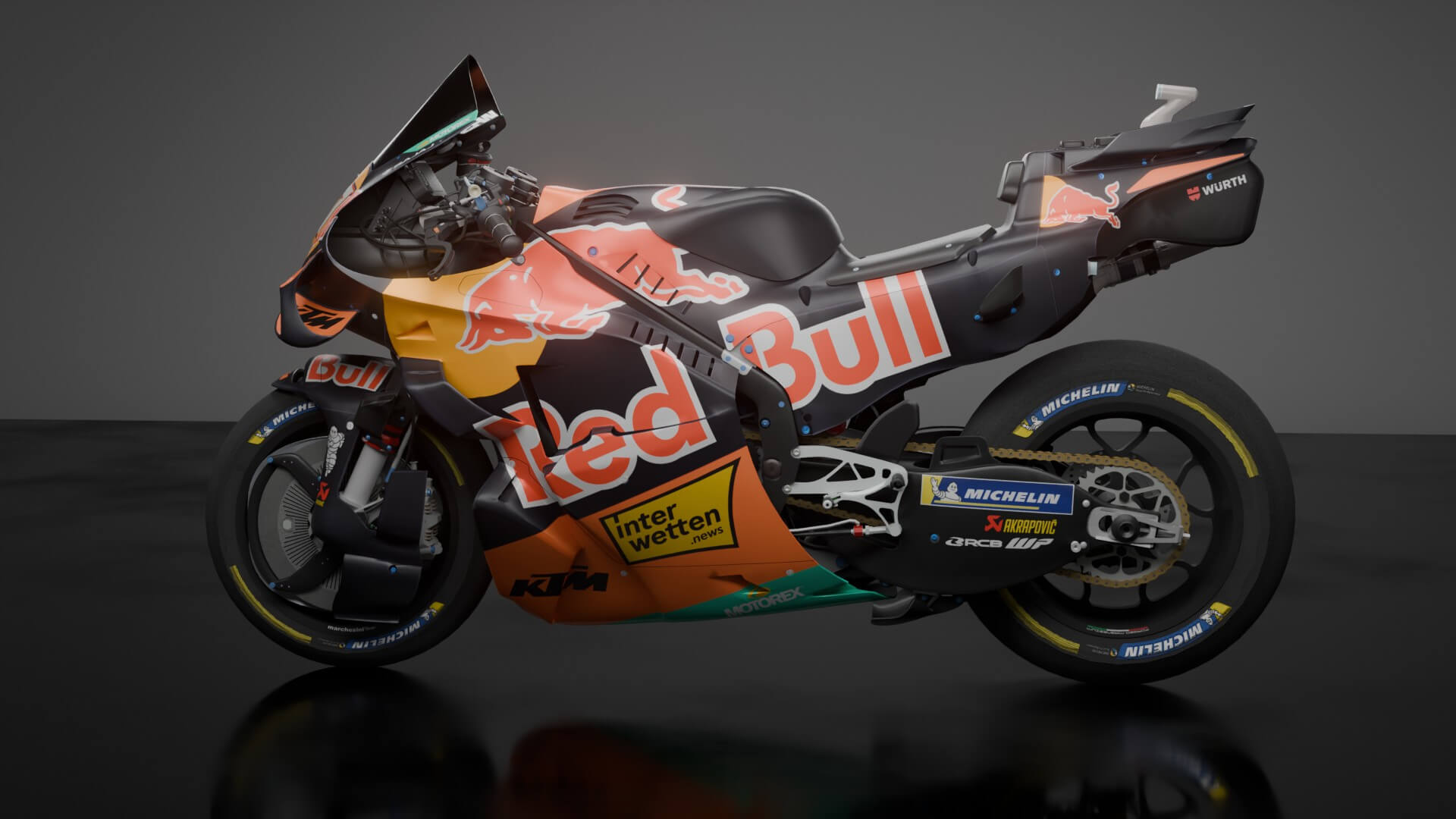 Pedro Acosta KTM RC16 Factory Racing MotoGP 2026 3D Model
