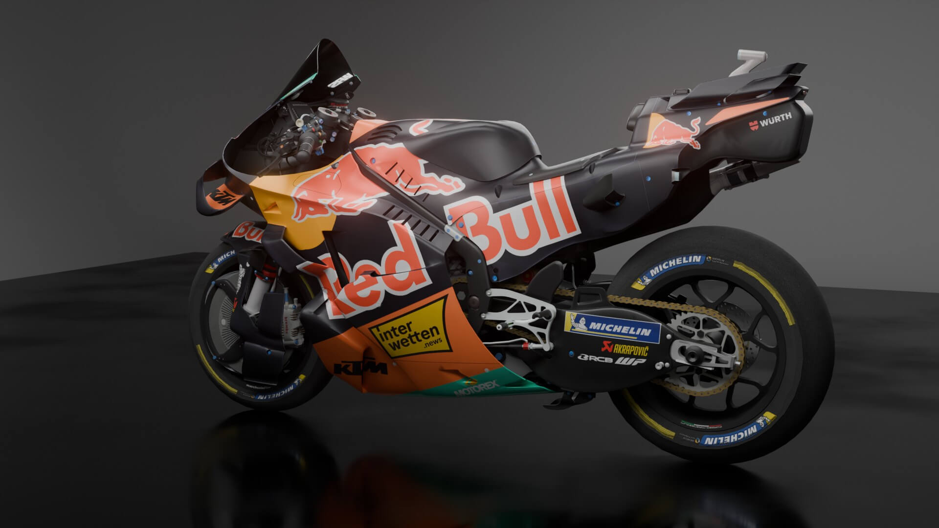 Pedro Acosta KTM RC16 Factory Racing MotoGP 2026 3D Model