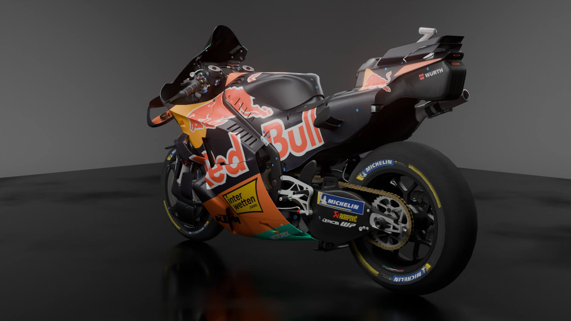 Pedro Acosta KTM RC16 Factory Racing MotoGP 2026 3D Model