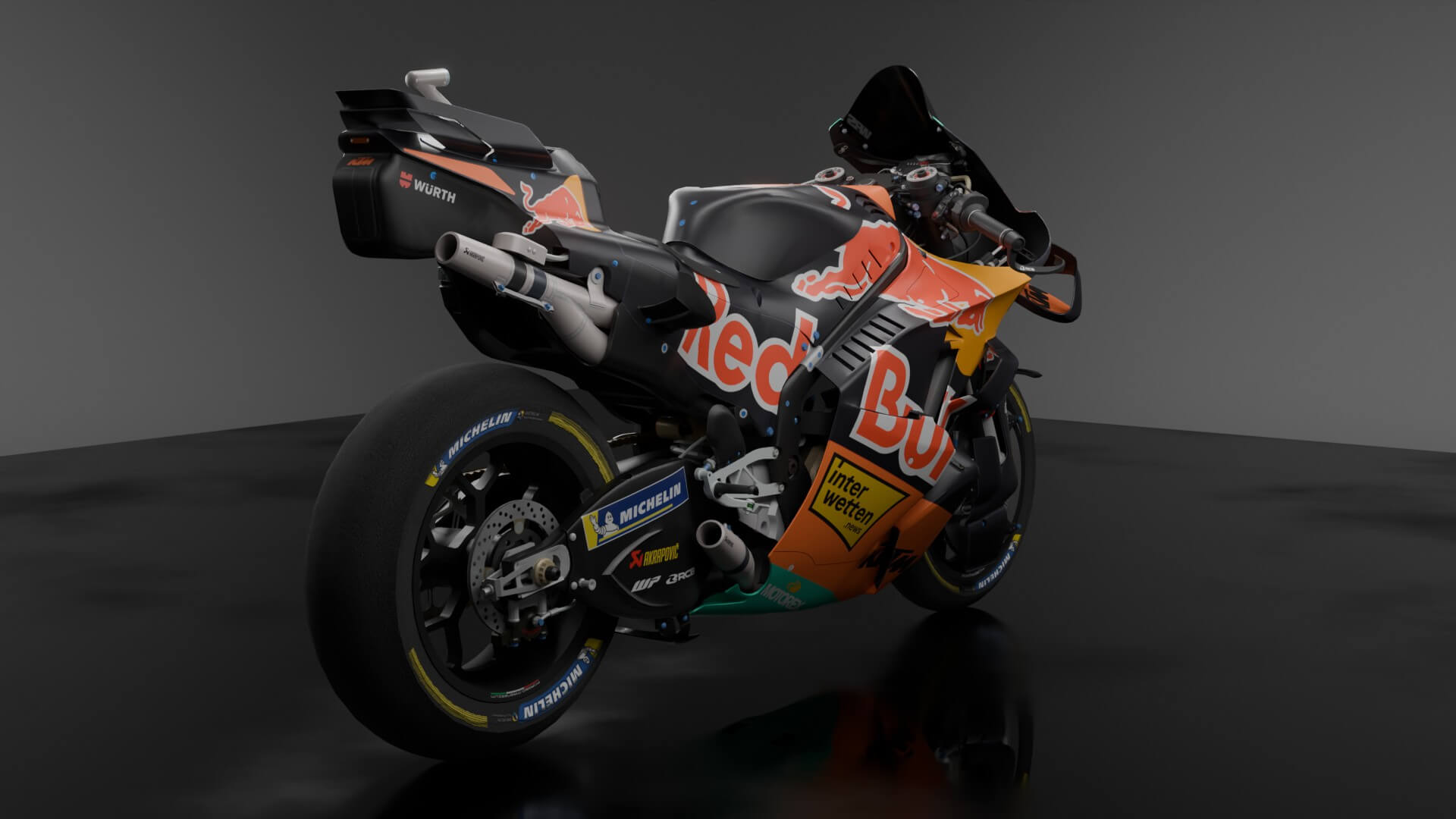 Pedro Acosta KTM RC16 Factory Racing MotoGP 2026 3D Model