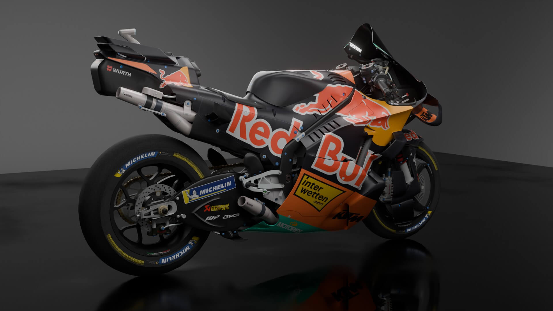 Pedro Acosta KTM RC16 Factory Racing MotoGP 2026 3D Model