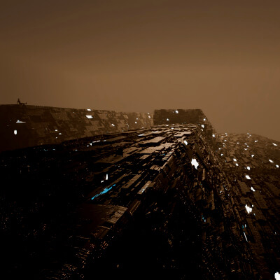 Sci-Fi Megastructure - High-Detail Futuristic Environment