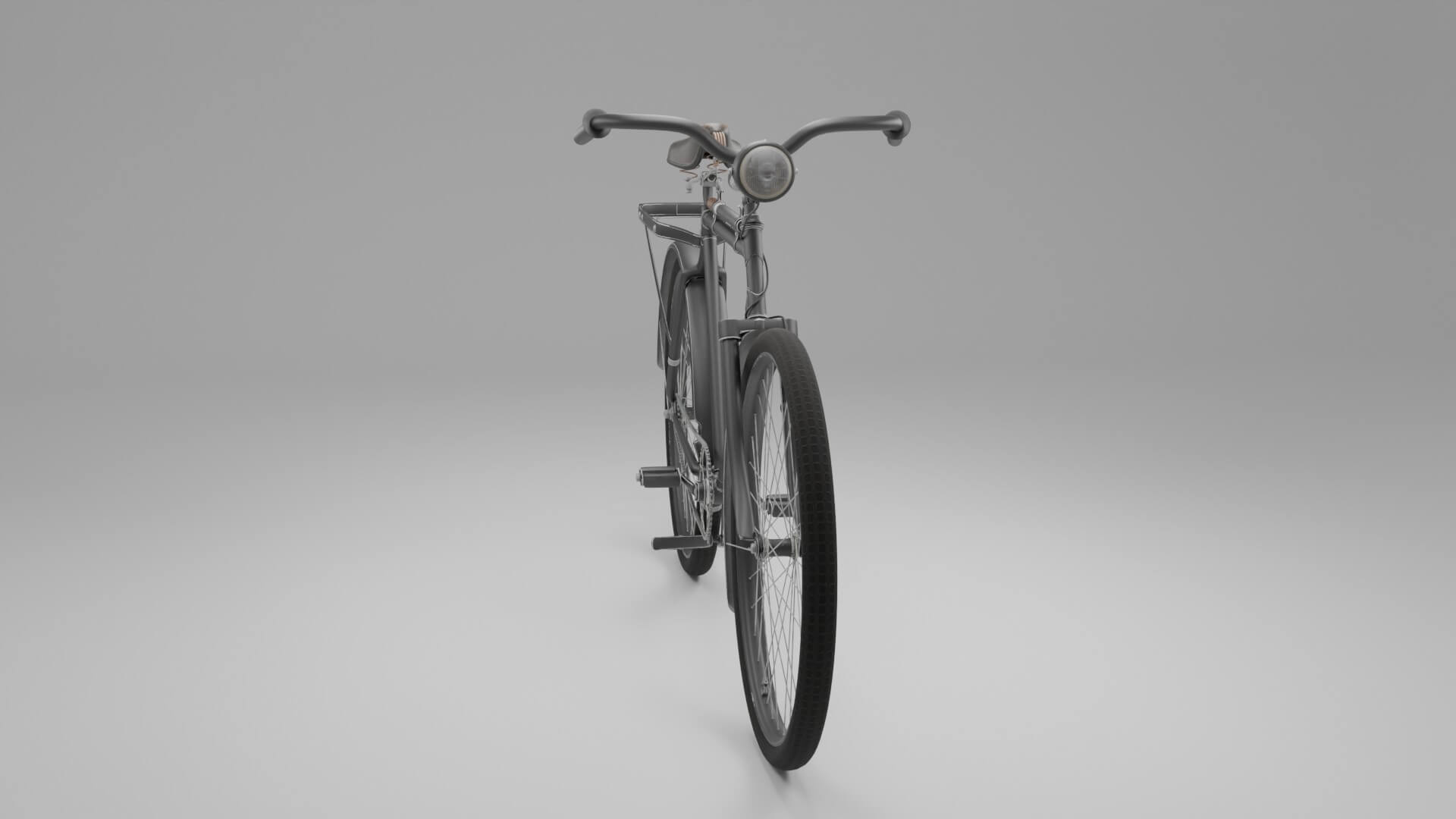 Vintage Classic Roadster 3D Model