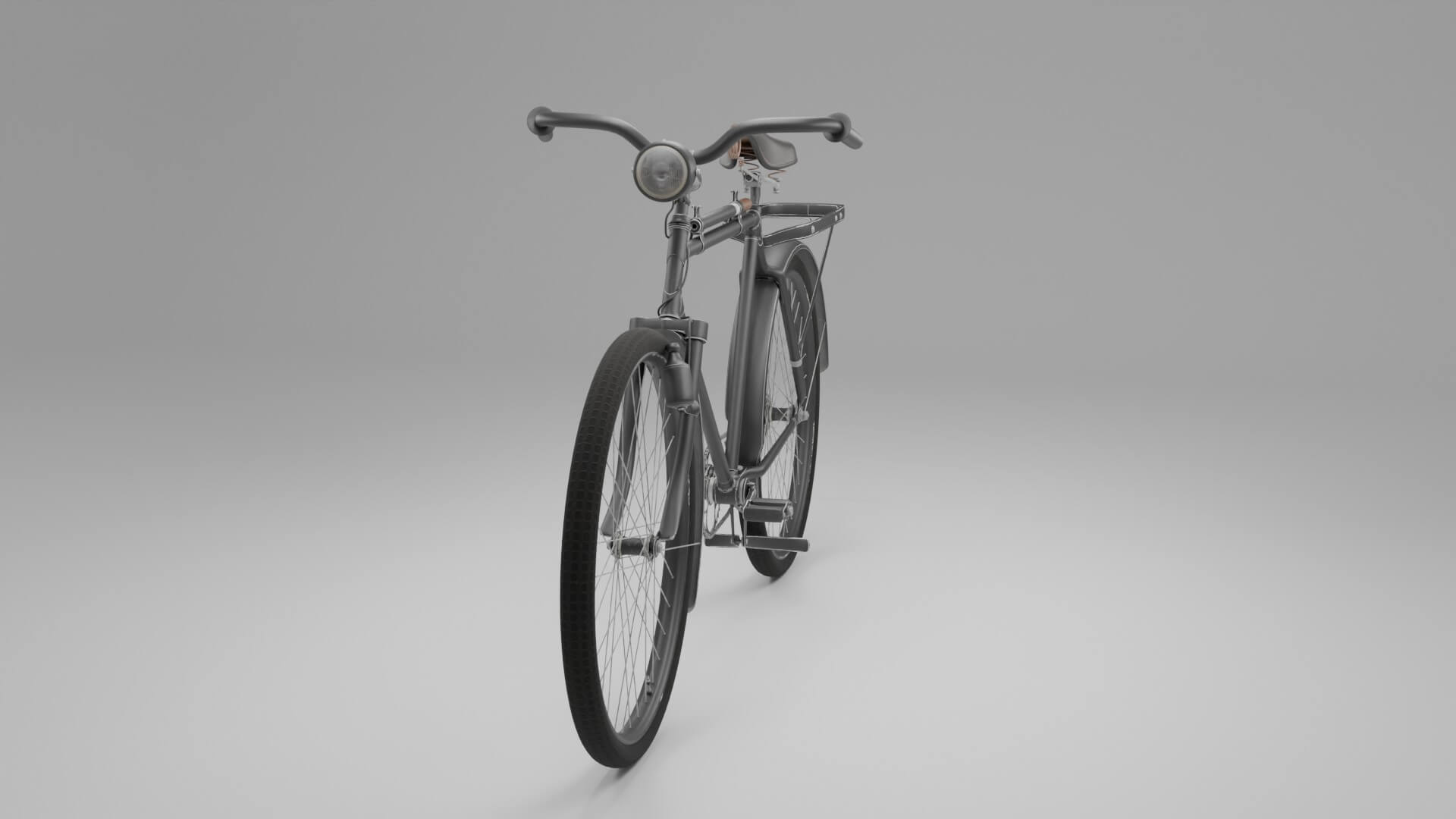 Vintage Classic Roadster 3D Model