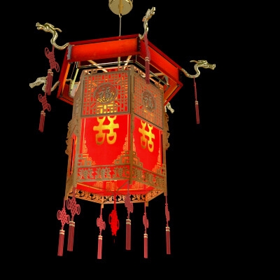 Chinese Ancient Palace Lantern 3D Model